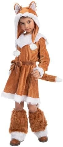 Spooktacular Creations Halloween Fox Costume for Girls, Kids Fox Costume Child for Halloween Dress Up, Jungle-themed Party - Image 7