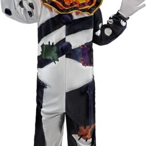 Spooktacular Creations Scary Clown Costume for Kids, Halloween Costume for Boys, Clown Halloween Outfit Set