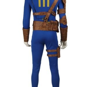 Vault 111 Light Blue Uniform Outfit Cosplay Costume