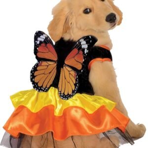 Rubies Monarch Butterfly Pet Costume for Dogs or Cats, XL