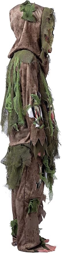 Spooktacular Creations Swamp Deluxe Skeleton Living Dead Zombie Costume for Halloween Kids Monster Role-Playing - Image 4
