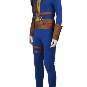 Vault 111 Light Blue Uniform Outfit Cosplay Costume