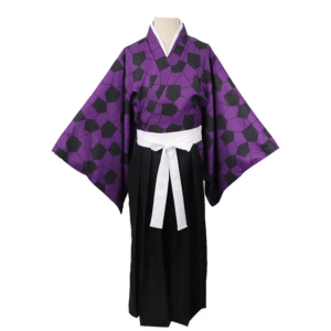 Kimetsu No Yaiba Kokushibou Tsugikuni Michikatsu Suit Cosplay Costume