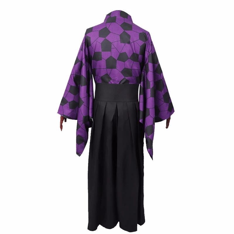 Kimetsu No Yaiba Kokushibou Tsugikuni Michikatsu Suit Cosplay Costume