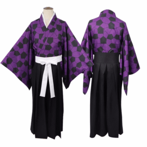 Kimetsu No Yaiba Kokushibou Tsugikuni Michikatsu Suit Cosplay Costume