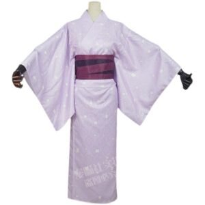 Kimetsu No Yaiba Daki Cosplay Costume Wafuku Kimono