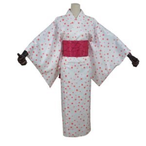 Kimetsu No Yaiba Daki Cosplay Costume Kimono Wafuku