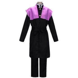 Kimetsu No Yaiba Genya Shinazugawa Cosplay Costume Halloween Suit
