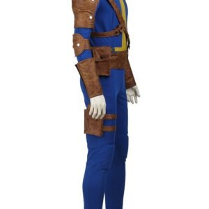Vault 111 Light Blue Uniform Outfit Cosplay Costume